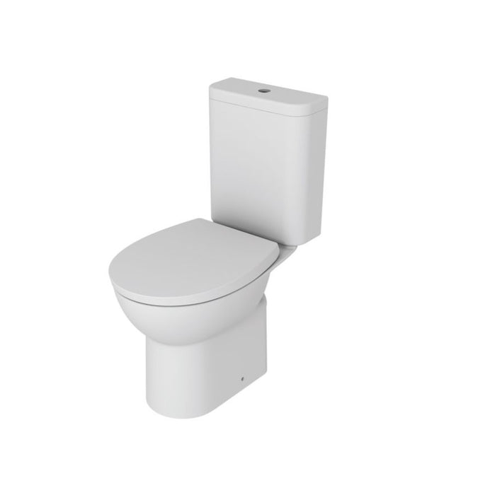 Rimless Close Coupled WC and Pedestal Basin Pack