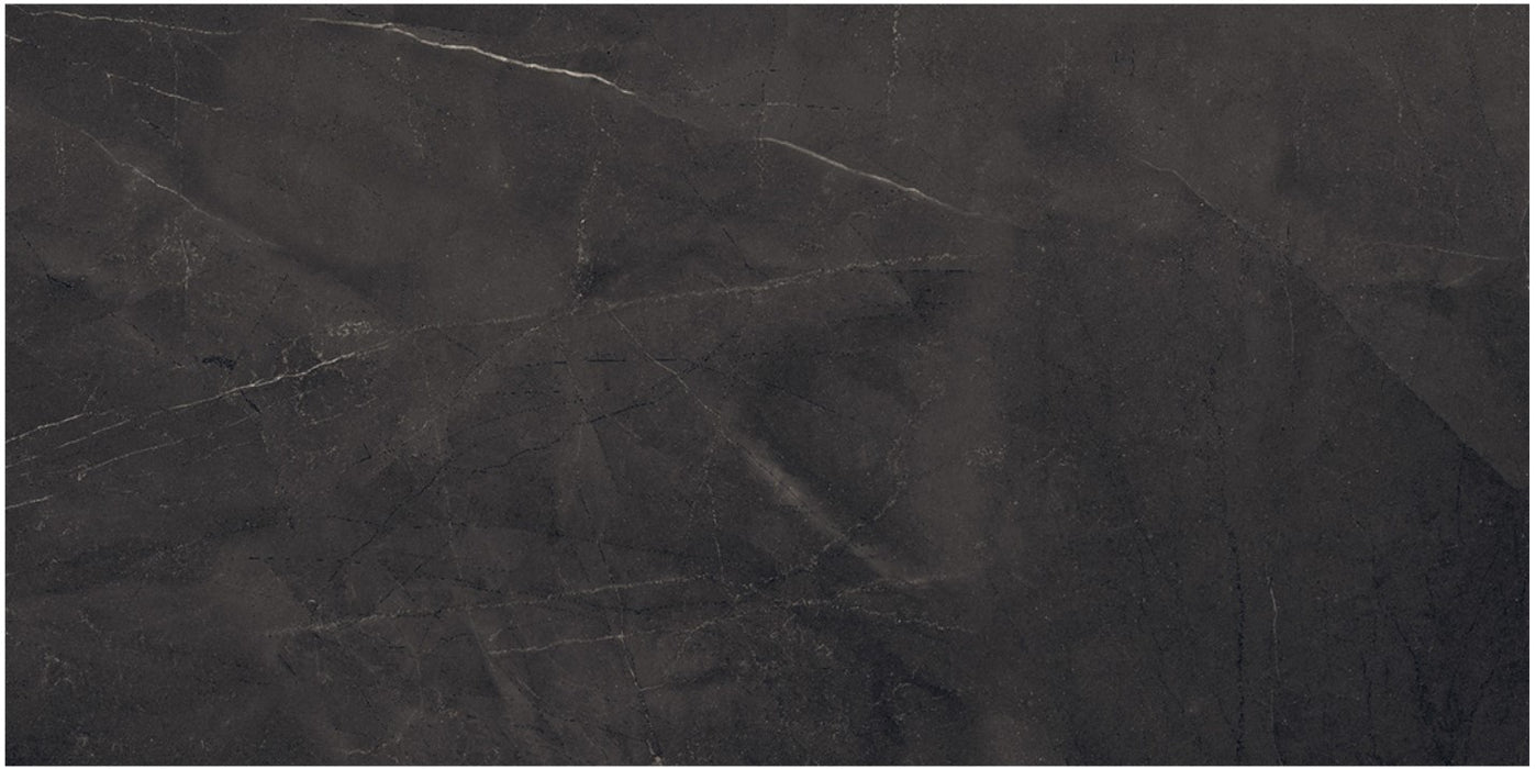 Luxury Amani Nero Black Marble Polished Tile 60x120cm